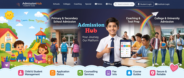 Admission Hub: The All-in-One Platform for Complete Educational Admissions and Student Engagement